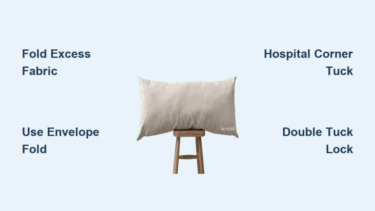 How to Tuck in Long Pillowcases – Easy Guide