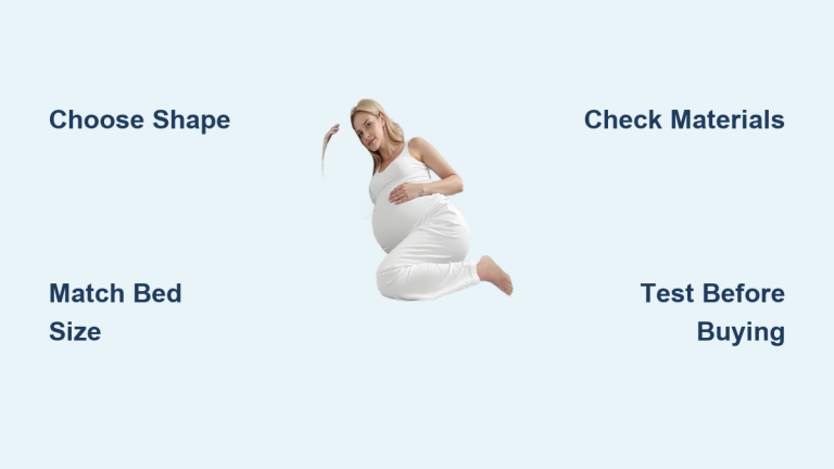How to Choose the Best Pregnancy Pillow