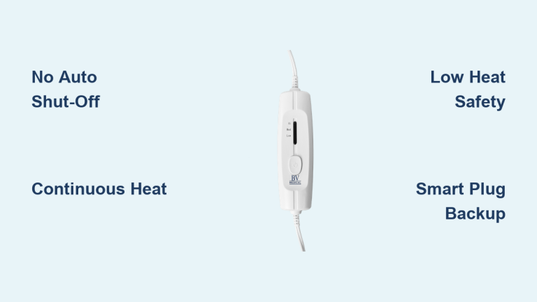 Best Heating Pads That Don’t Turn Off (2026 Guide)