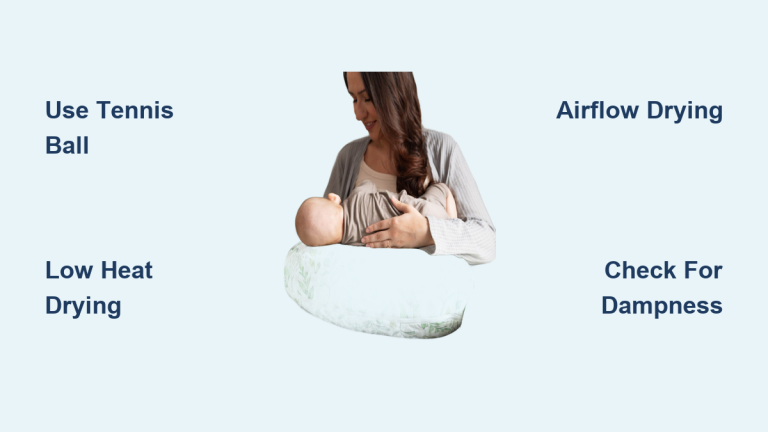 How to Dry a Boppy Pillow