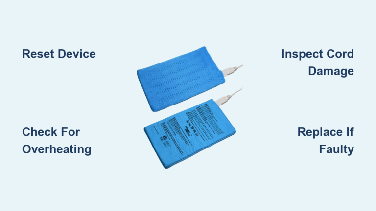 Fix Goqotomo Heating Pad Blinking