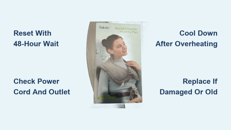 Fix Iteknic Heating Pad Issues