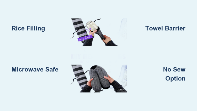 How to Make a Makeshift Heating Pad