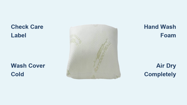 How to Clean Miracle Bamboo Pillow