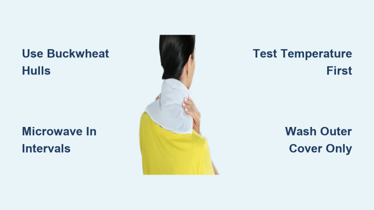 How to Make a Neck Heating Pad