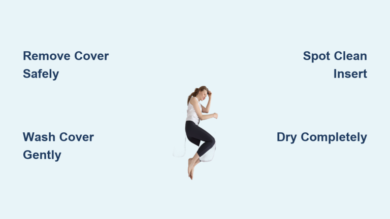 How to Wash Pharmedoc Pregnancy Pillow
