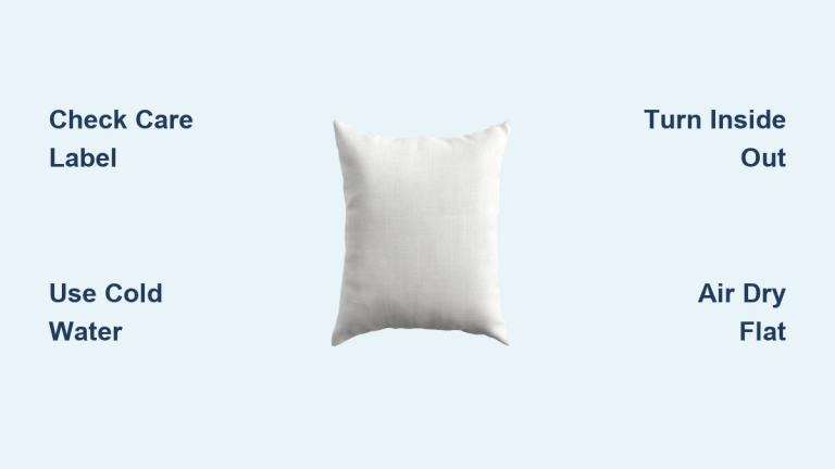 How to Wash Pillow Covers in Washing Machine