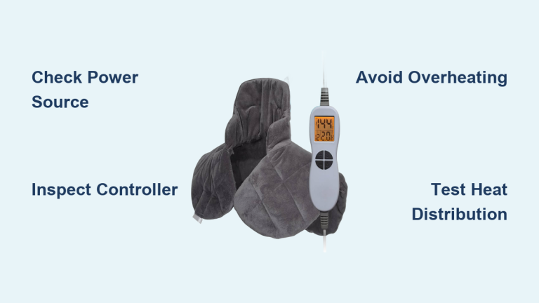 Fix Ruqiji Heating Pad Issues