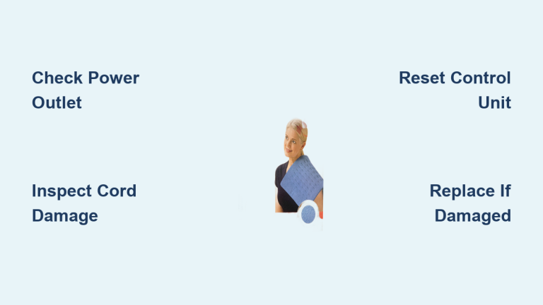 Fix SootheHeat Heating Pad Not Working