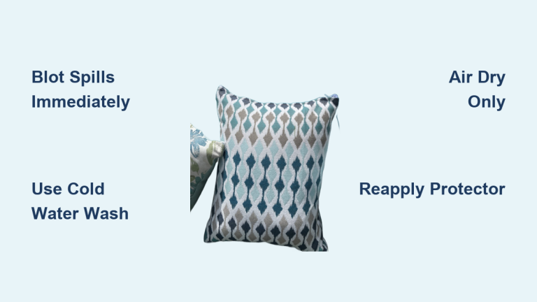 How to Wash Sunbrella Pillow Covers