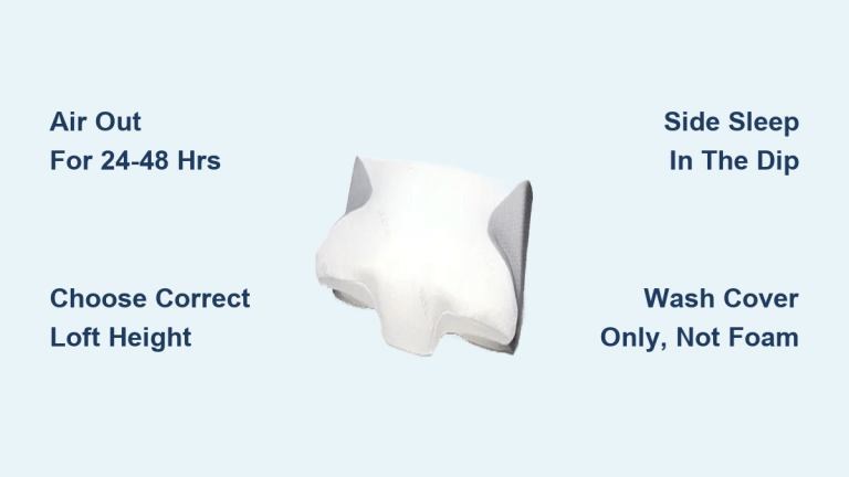 How to Use a Sutera Pillow