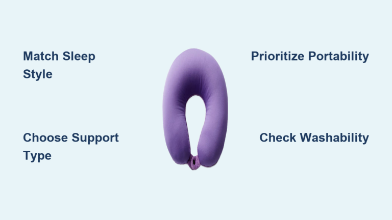 How to Choose a Travel Pillow