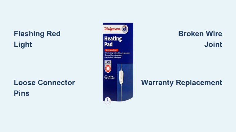 How to Fix Walgreens Heating Pad Not Working
