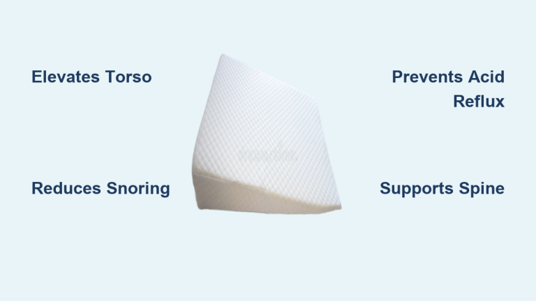 How Wedge Pillows Work: A Simple Guide
